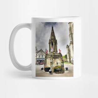 the Bruce Fountain, Falkland , Fife, Scotland Mug